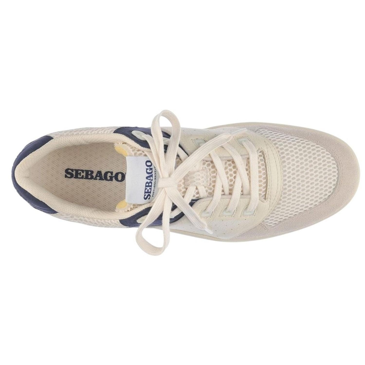 Sebago Sebago Men's Hurricane Atlantic Leather Trainers in White - 4