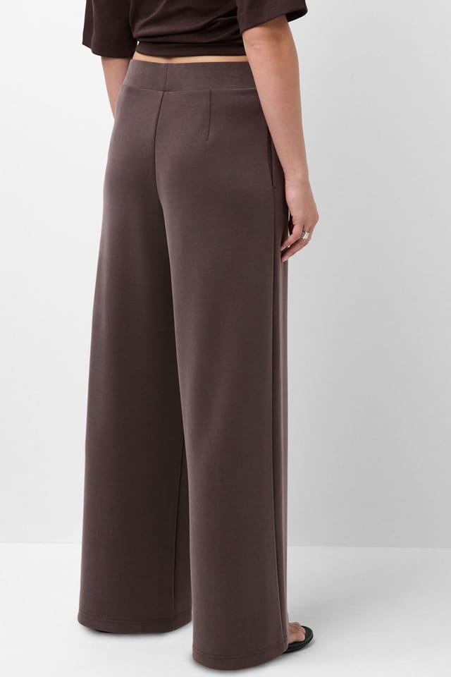 Sweaty Betty Sweaty Betty Women's Sand Wash Wide Leg Trousers Espresso Brown - 2