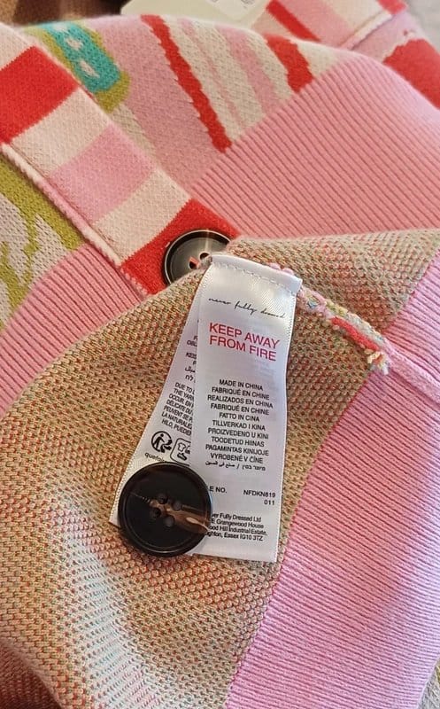 Never Fully Dressed Multicolour Western-Inspired Cardigan