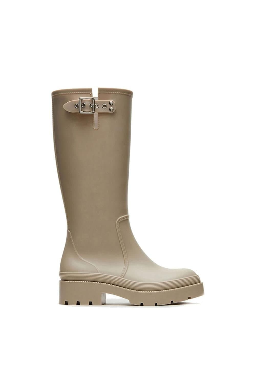 Steve Madden STEVE MADDEN Women's 'Rocky Boot Bone' Boots in Cream