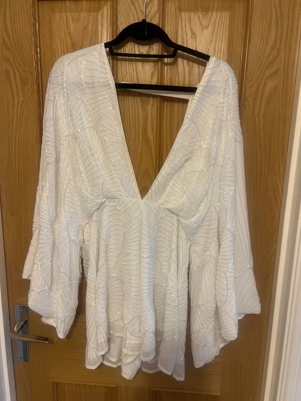 ASOS ASOS size 10 embellished sequin playsuit