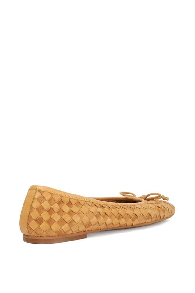 Dune London Dune London Women's 'Heat' Ballet Pumps in Brown - 3