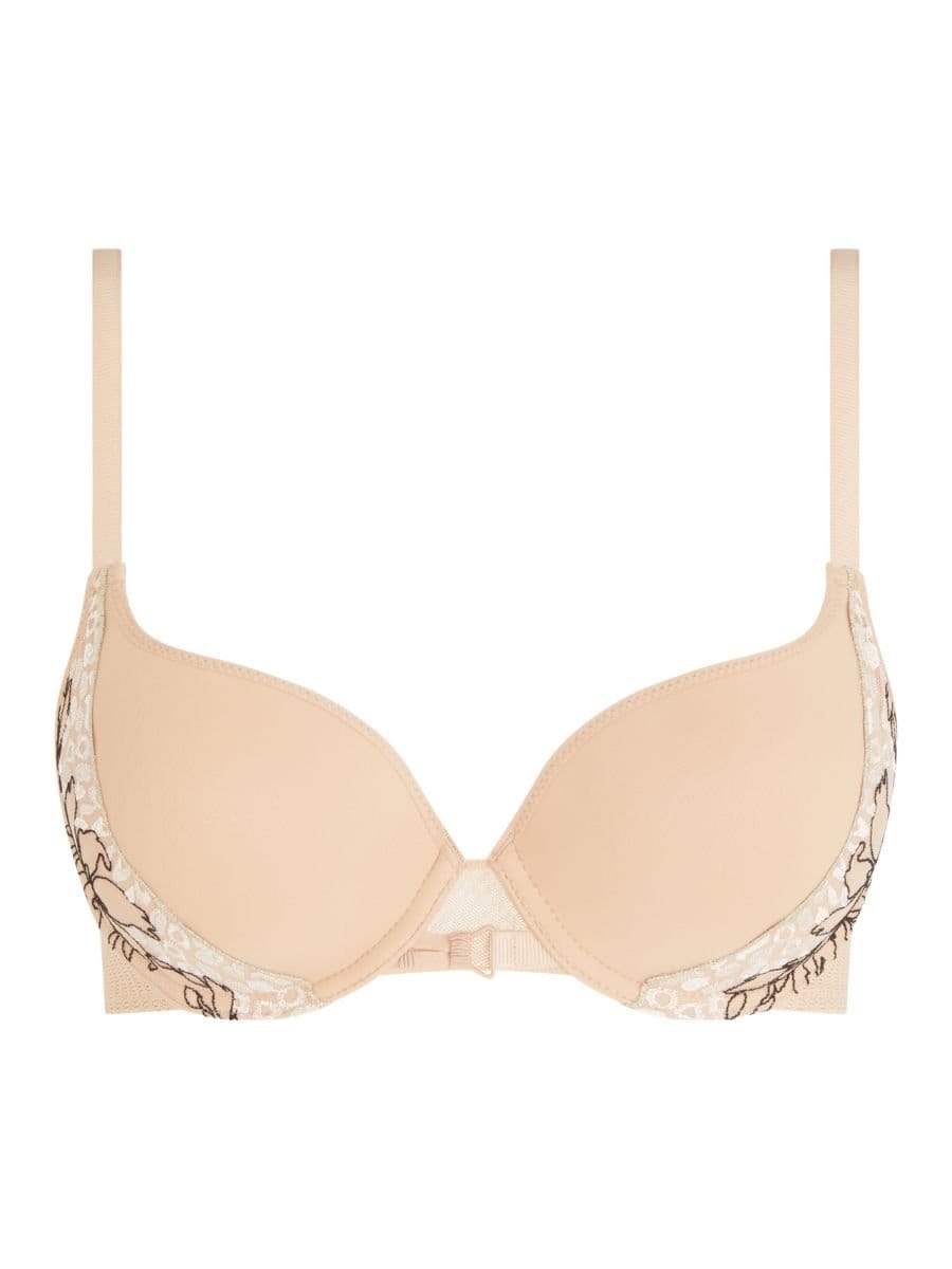 Chantelle Chantelle Women's Spice Covering T-Shirt Bra in Nude - 4