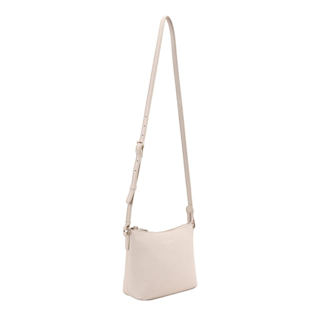 Paul Costelloe Paul Costelloe Women's Denia Leather Cross Body Bag in Light Beige - 3