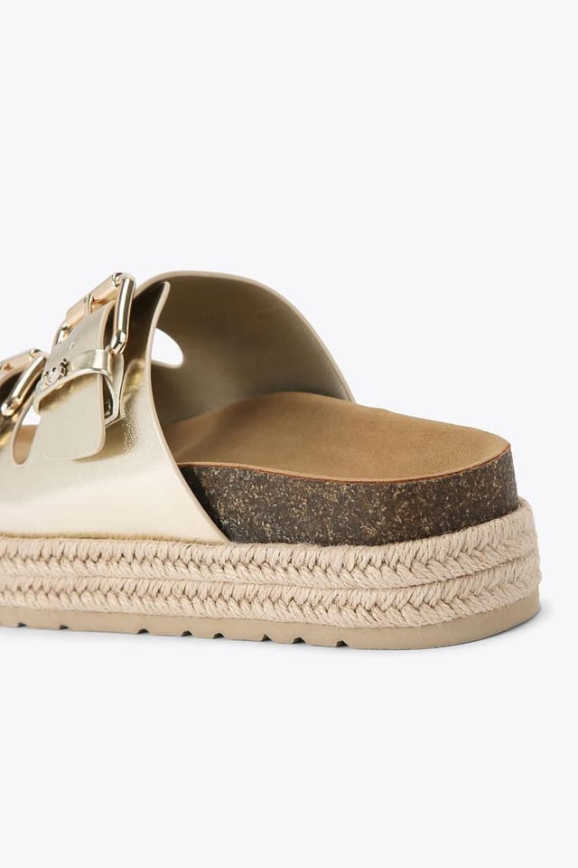 KG Kurt Geiger KG Kurt Geiger Women's 'Raquel2' Flats in Gold - 3