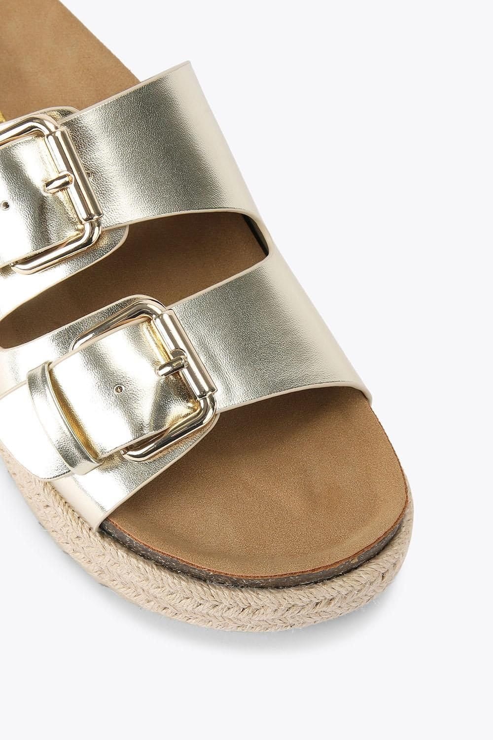 KG Kurt Geiger KG Kurt Geiger Women's 'Raquel2' Flats in Gold - 4
