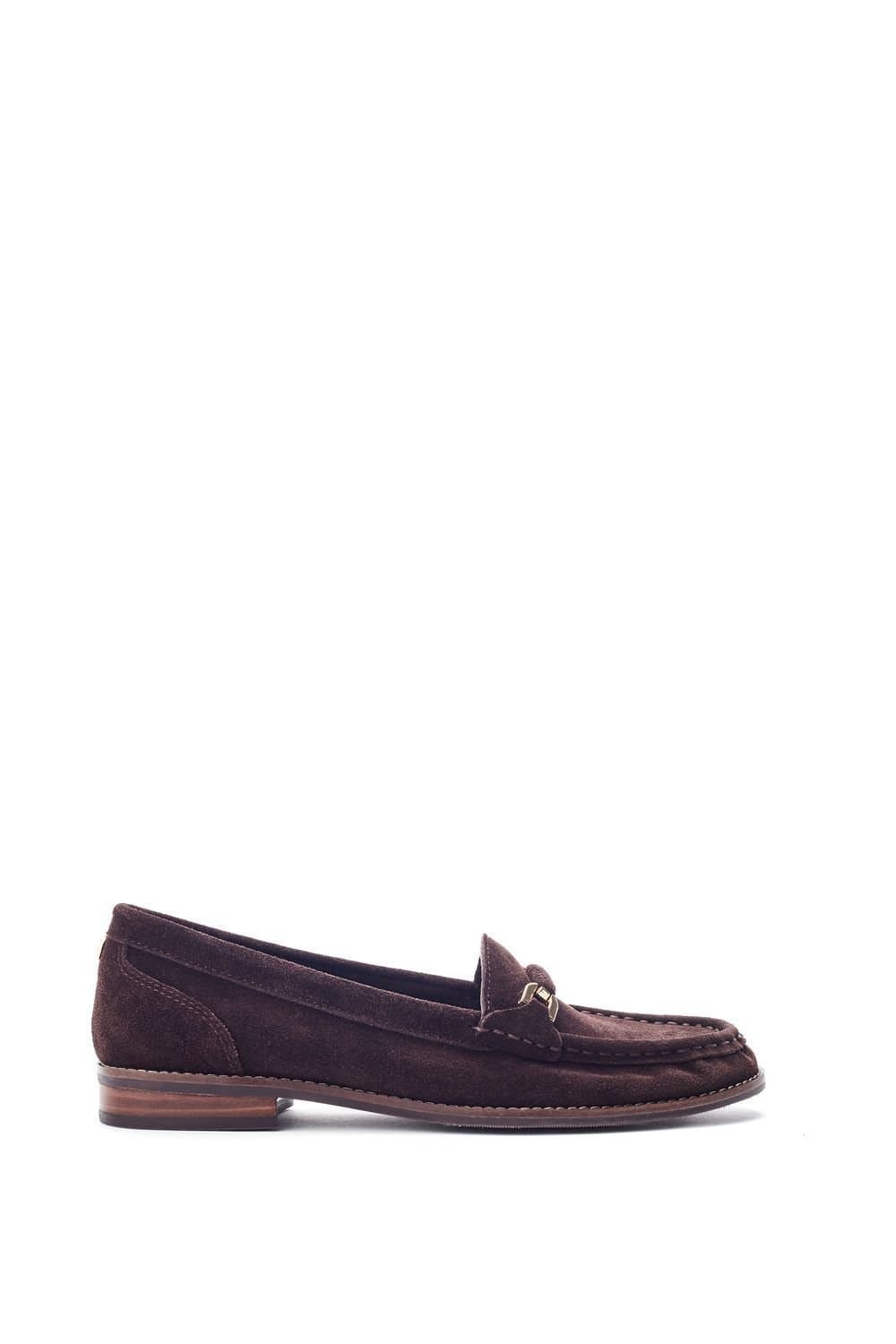 Moda In Pelle Moda In Pelle Women's 'Emella' Suede Loafers in Dark Brown