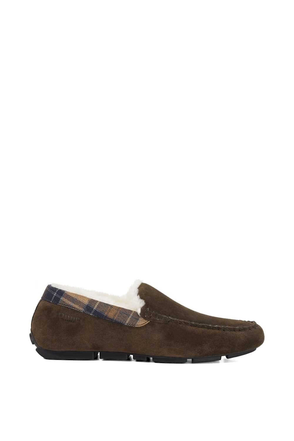 Dune London Dune London Men's 'Fofo' Suede Slippers in Brown