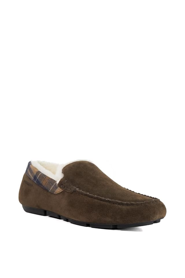 Dune London Dune London Men's 'Fofo' Suede Slippers in Brown - 2
