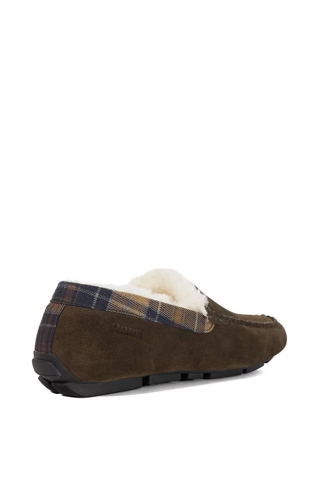 Dune London Dune London Men's 'Fofo' Suede Slippers in Brown - 3