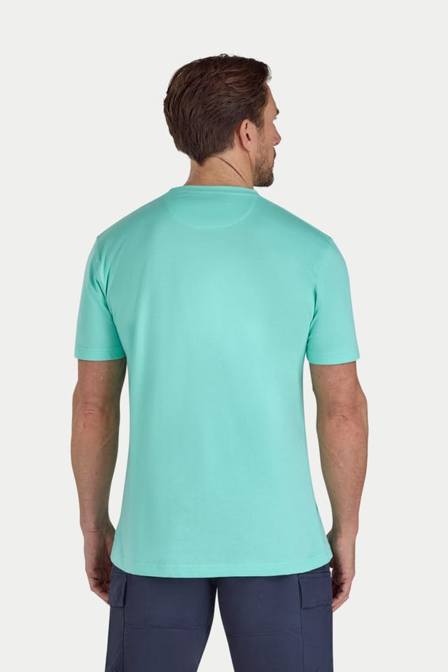 raging bull Raging Bull Men's High Build Geo Bull T-Shirt in Mint - 2
