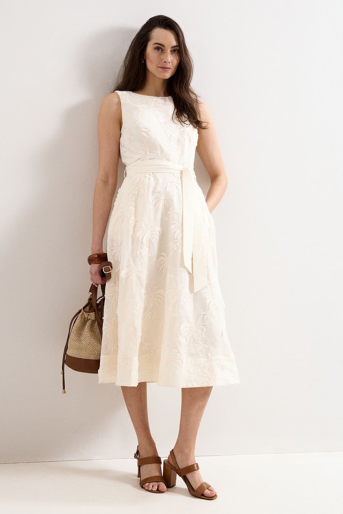 Phase Eight Phase Eight Women's Harley White Dress in Warm White