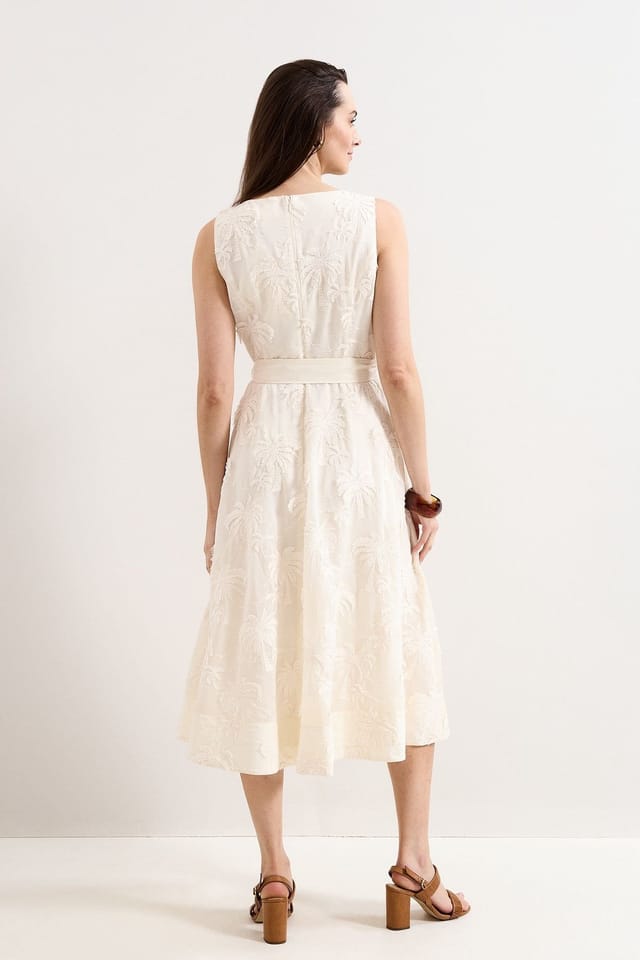 Phase Eight Phase Eight Women's Harley White Dress in Warm White - 3