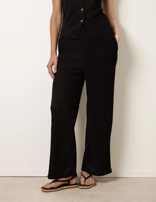 Blue Vanilla Wide Leg Trousers - 2
