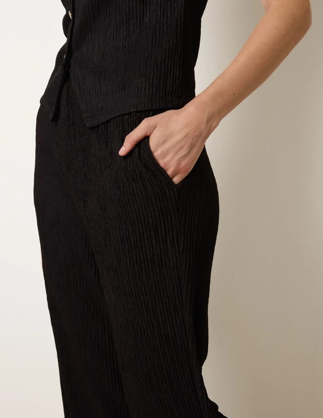 Blue Vanilla Wide Leg Trousers - 3