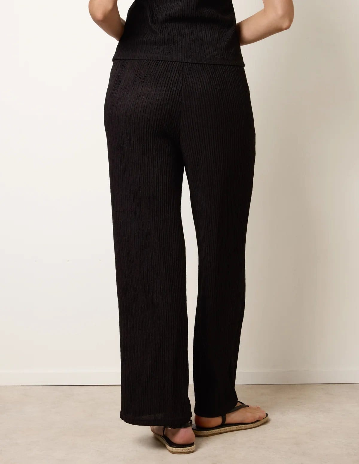 Blue Vanilla Wide Leg Trousers - 4