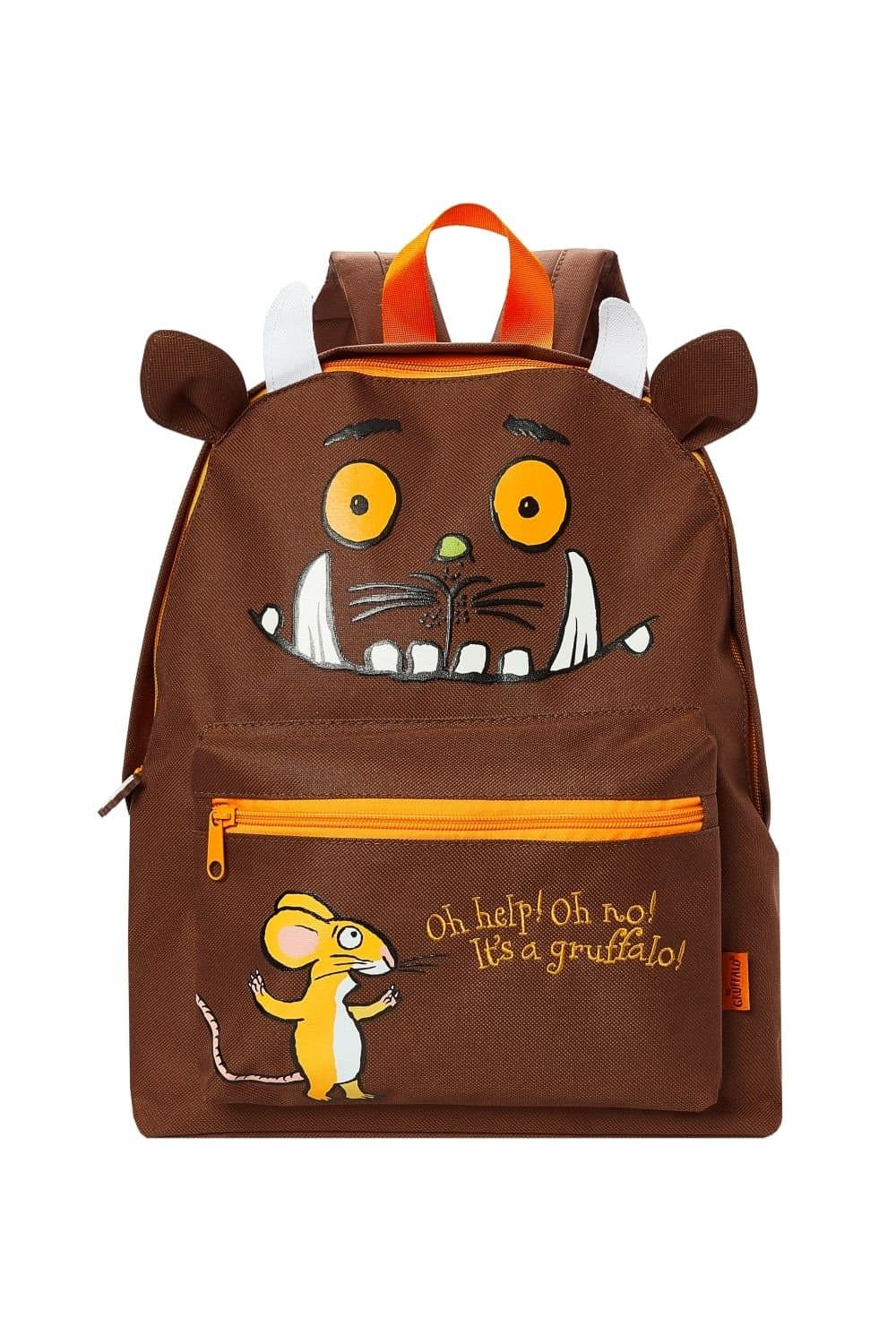 Gruffalo Gruffalo Men's Brown Backpack With 3D Ears