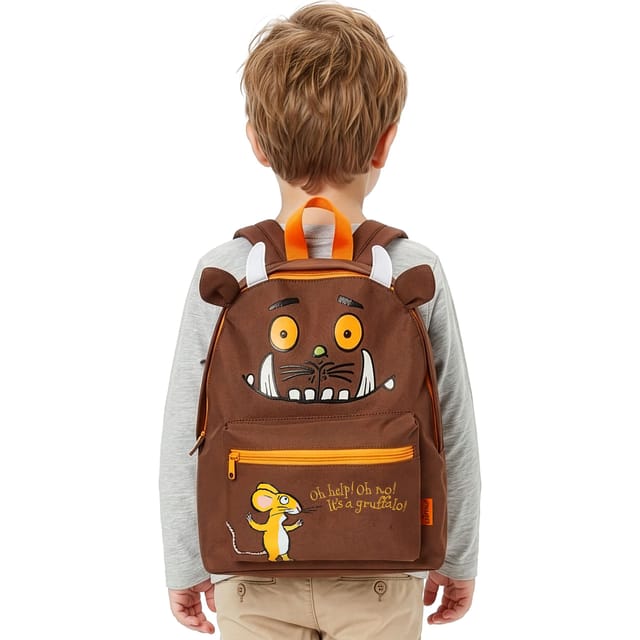 Gruffalo Gruffalo Men's Backpack With 3D Ears in Brown - 2