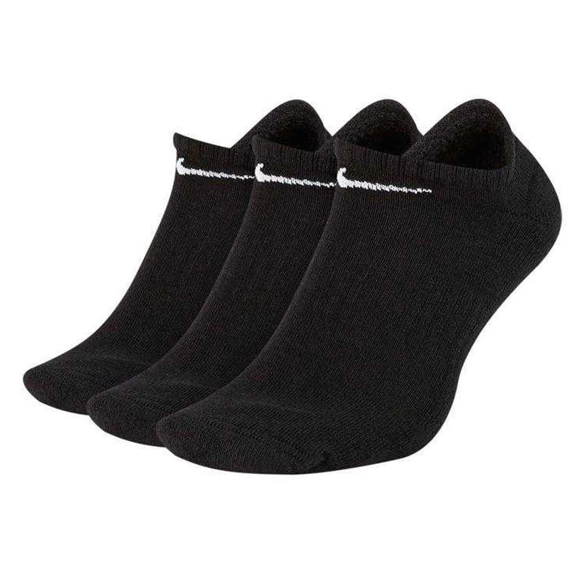 Nike Nike Men's No Show Everyday Socks (Pack of 3) in Black