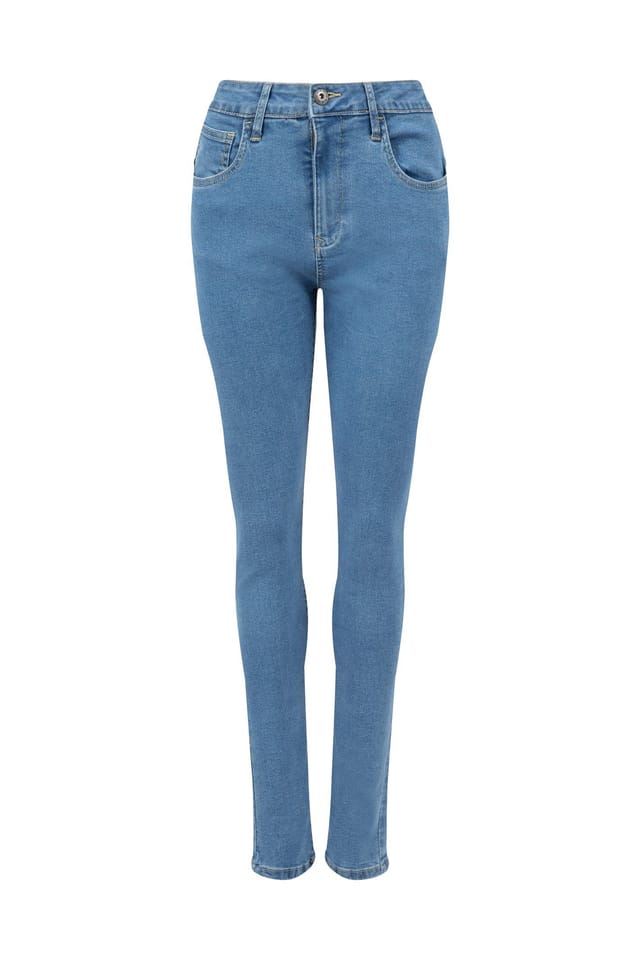 Weird Fish Weird Fish Women's Gerrie Slim Jean in Blue - 2