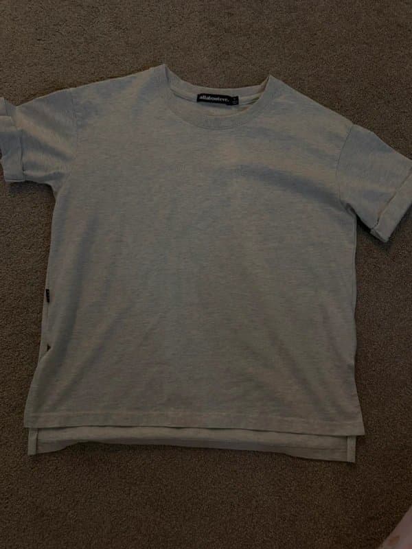 ASOS All About Eve Beige Crop Tshirt