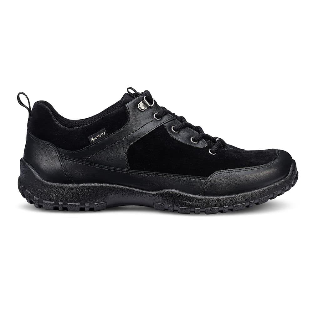 Hotter Hotter Men's 'Flint' Gore-Tex® Walking Shoes in Black