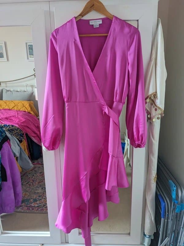 Never Fully Dressed Size 10 NFD wrap dress