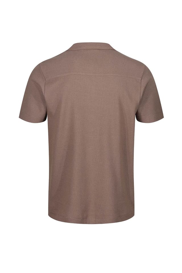 Luke 1977 Luke 1977 Men's Pacaya Button Through Shirt in Brown - 2