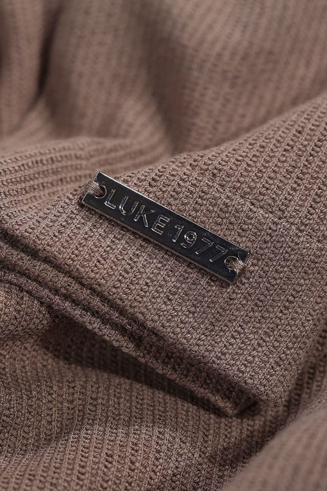 Luke 1977 Luke 1977 Men's Pacaya Button Through Shirt in Brown - 3