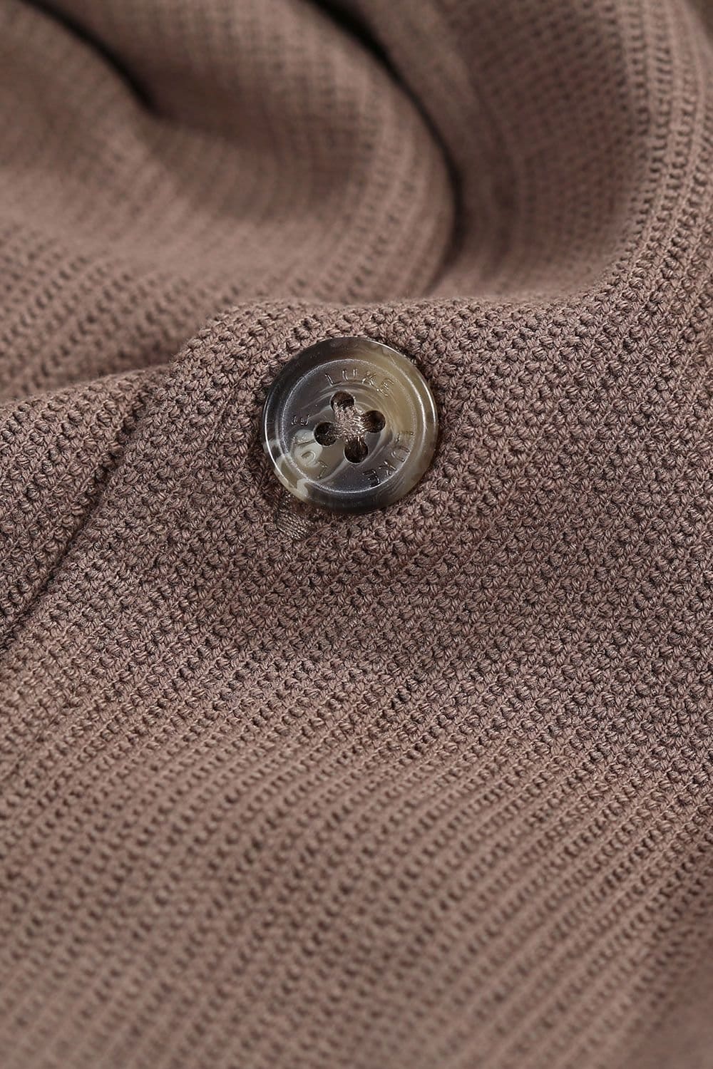 Luke 1977 Luke 1977 Men's Pacaya Button Through Shirt in Brown - 4