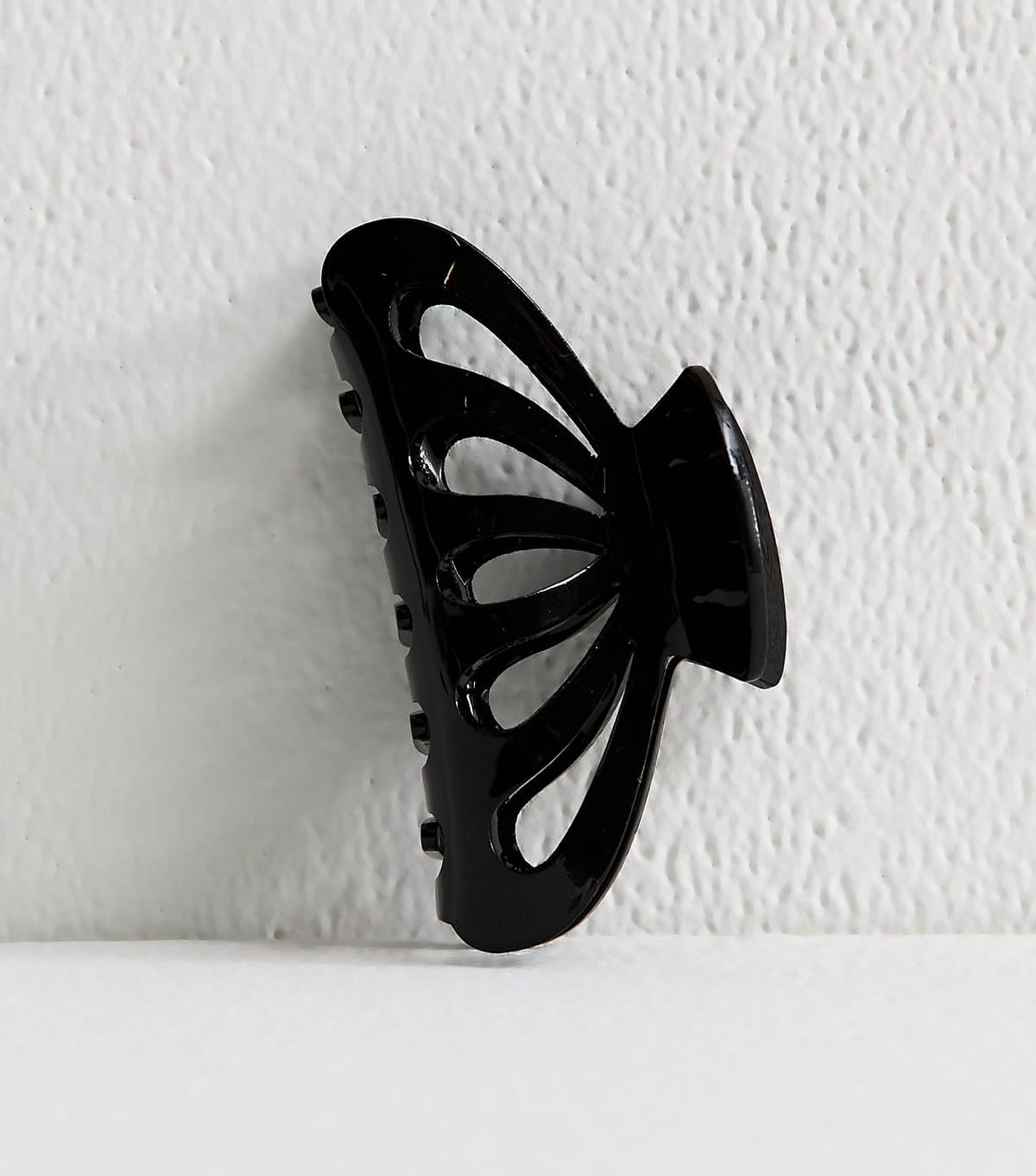 New Look Black Tortoise Shell Cut Out Hair Claw New Look