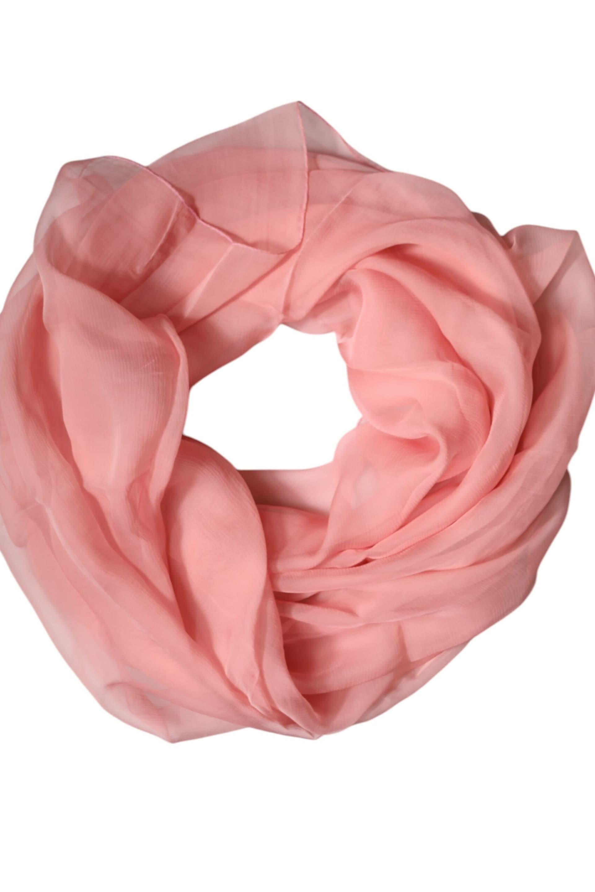 Dolce & Gabbana Dolce & Gabbana Women's Silk Scarf Lightweight Accessory in Light Pink