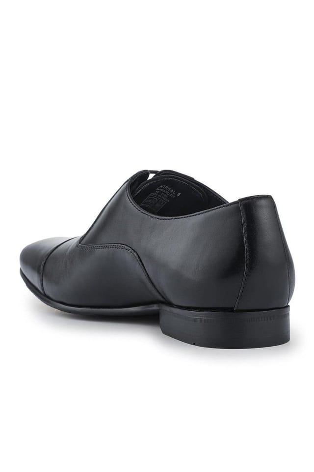 Jones Bootmaker Jones Bootmaker Men's Montreal Smart Leather Shoes in Black - 3