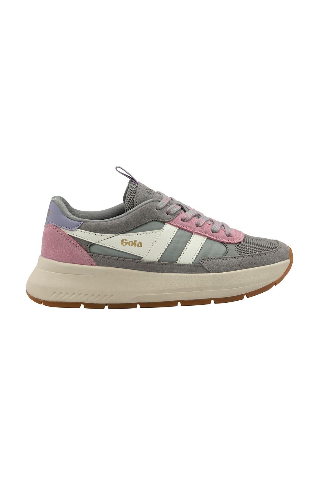 Gola Classics Gola Classics Women's 'Phoenix' Lace-Up Trainers in Grey - 2
