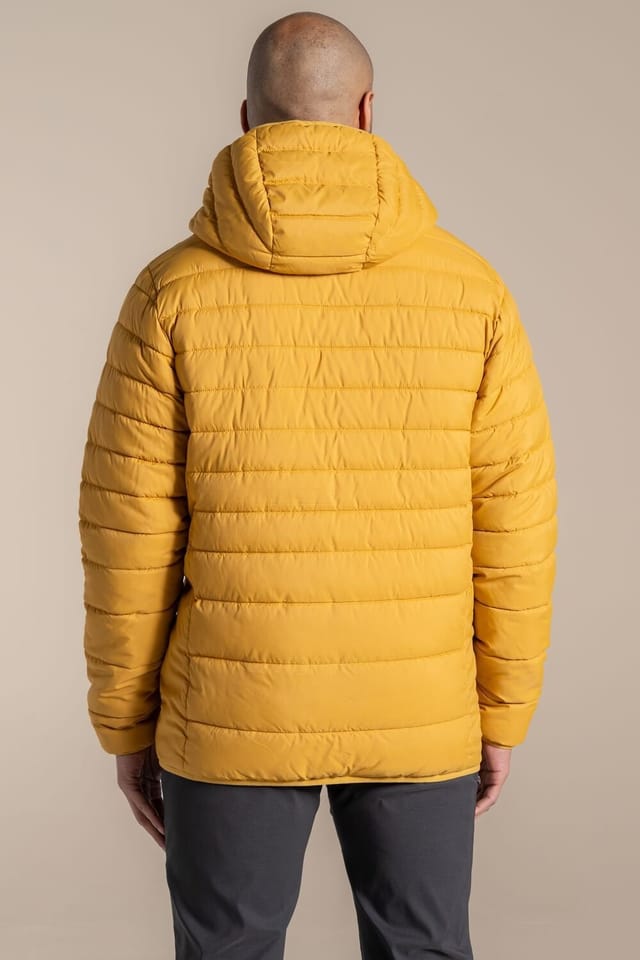 Craghoppers Craghoppers Men's Compresslite IX Hooded Water Repellent Jacket in Bright Yellow - 2