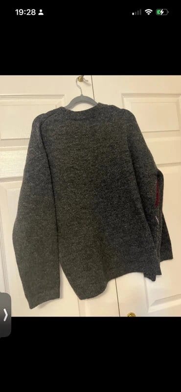 New Look Grey Chunky Knit Jumper