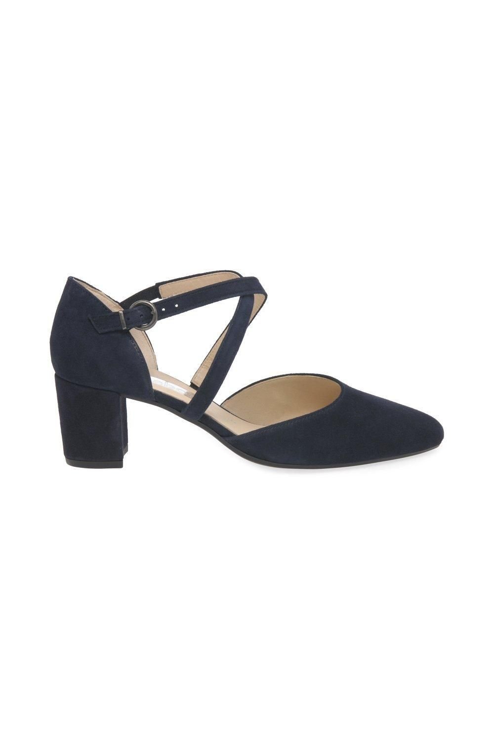 Gabor Gabor Women's 'Gisele' Open Court Shoes in Navy - 4