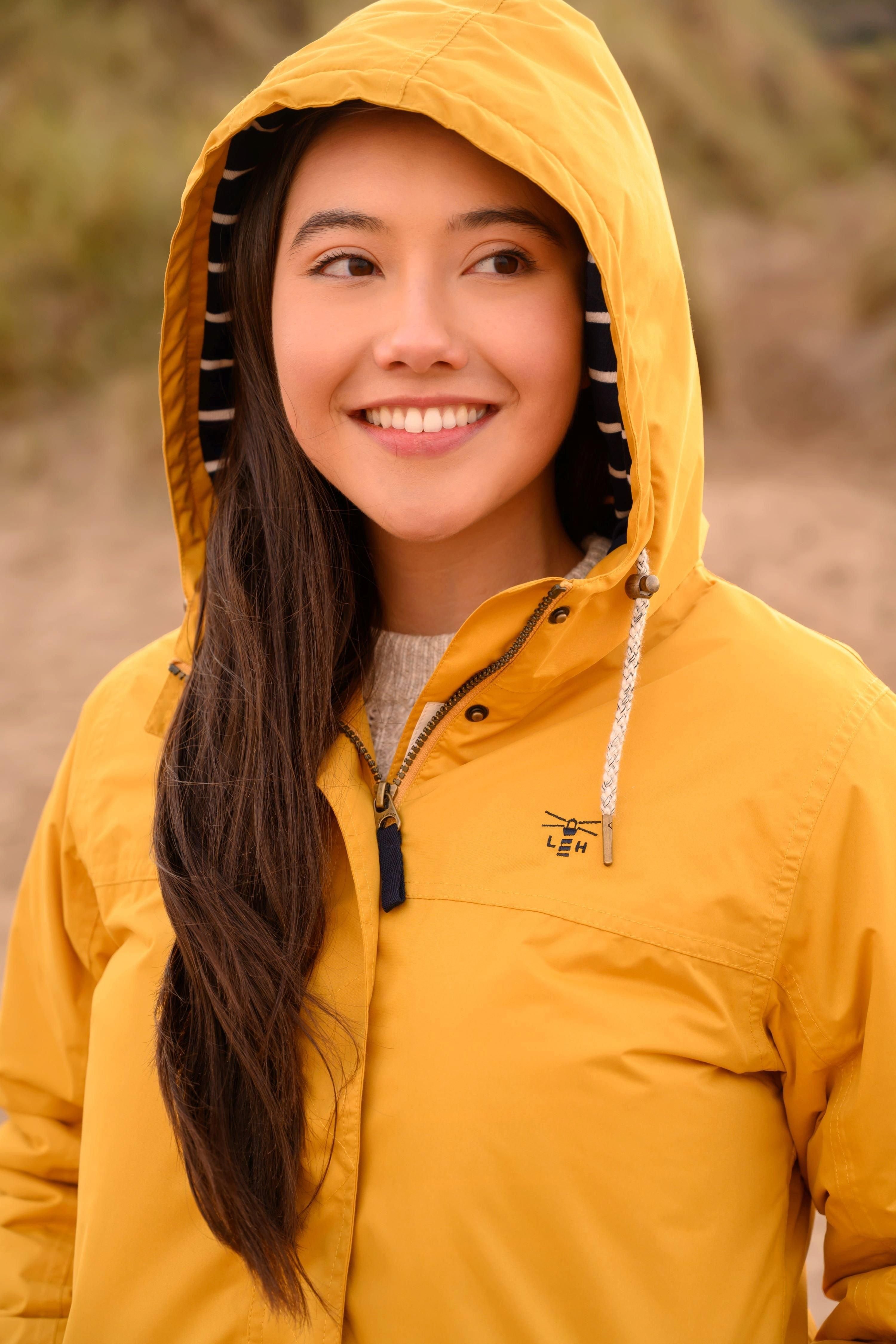 Lighthouse Clothing Lighthouse Clothing Women's Eva Long Coat in Gold - 3