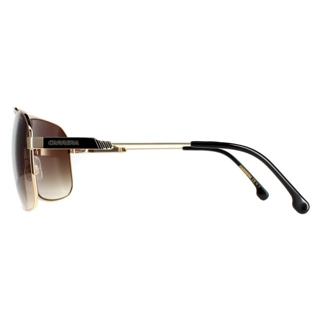 Carrera Carrera Men's Rectangle Black Gold Brown Gradient 1043/S - 3