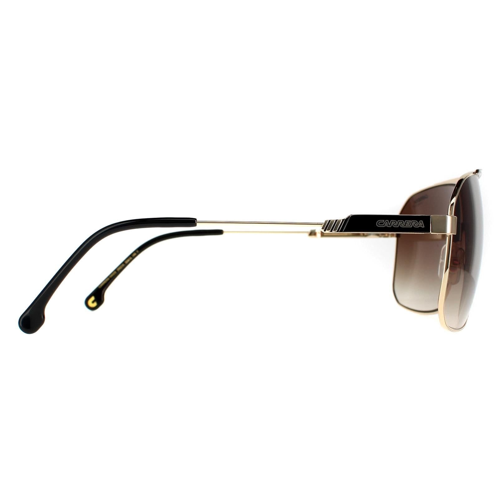Carrera Carrera Men's Rectangle Black Gold Brown Gradient 1043/S - 4