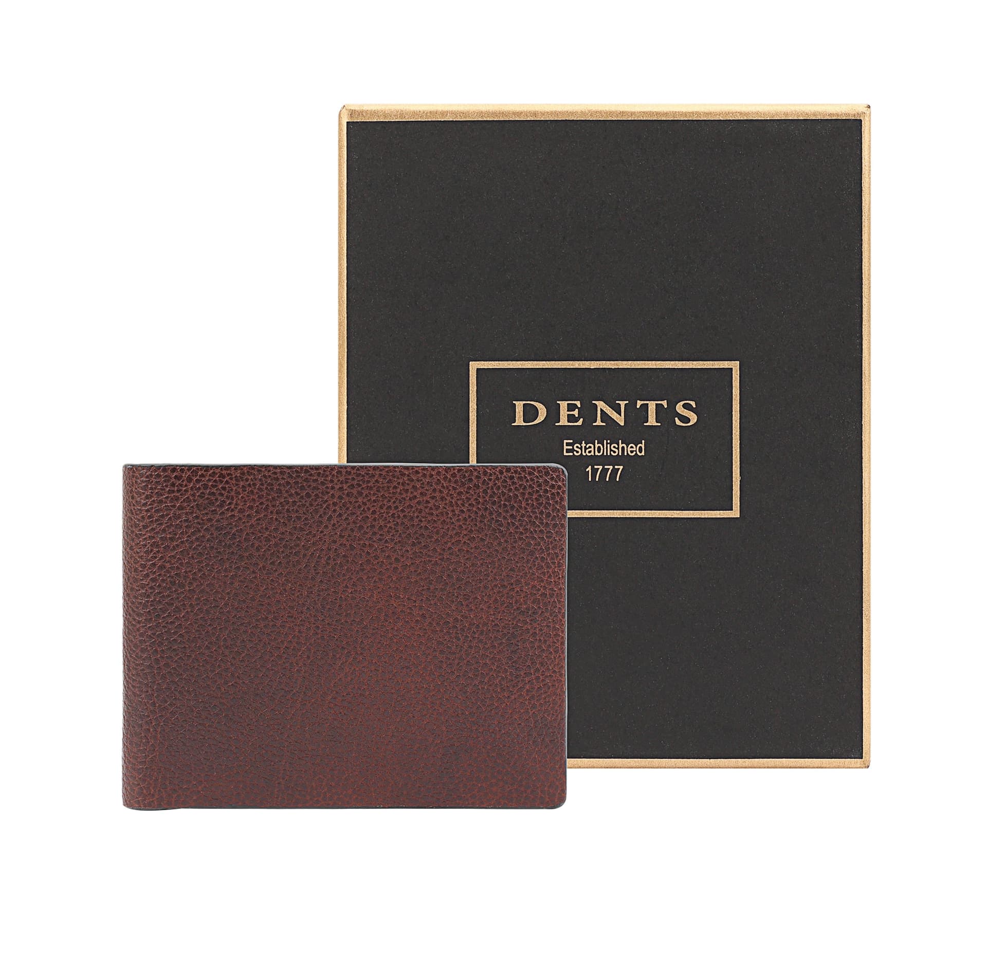 Dents Dents Men's Bret Leather Wallet in Brown