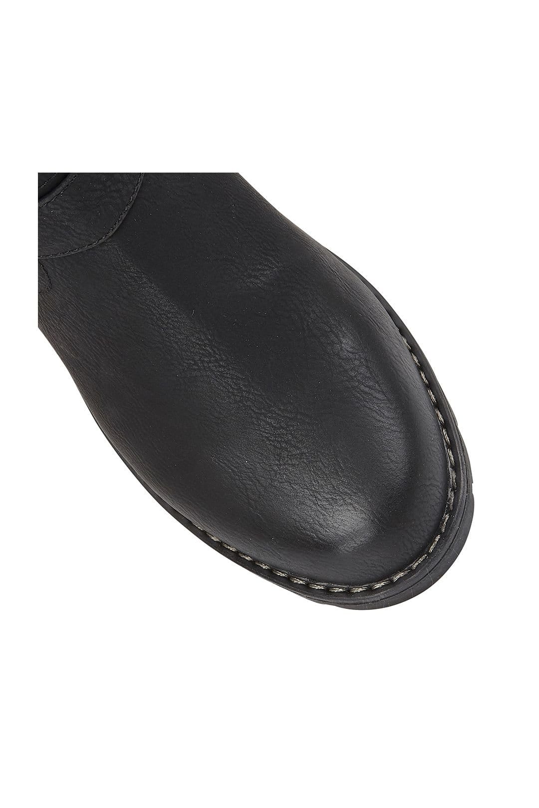 Lotus Lotus Women's 'Jemima' Mid-Calf Biker Boots in Black - 4