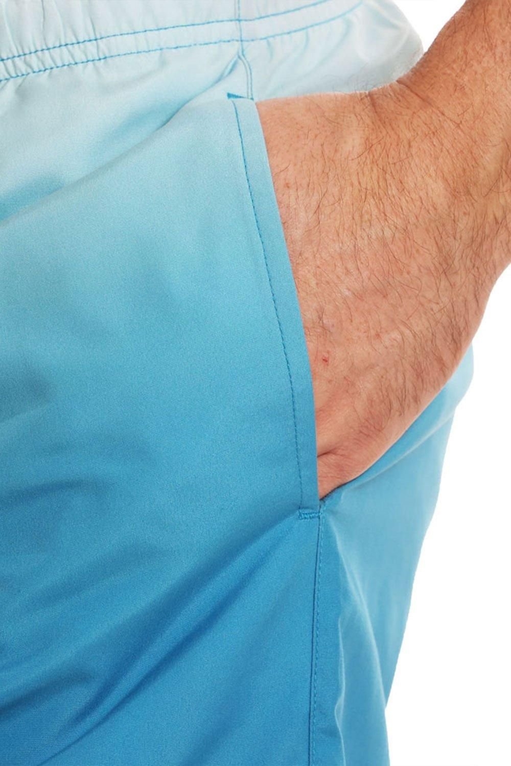 RIPT Essentials RIPT Essentials Men's Dip Dye Swim Shorts in Blue - 3