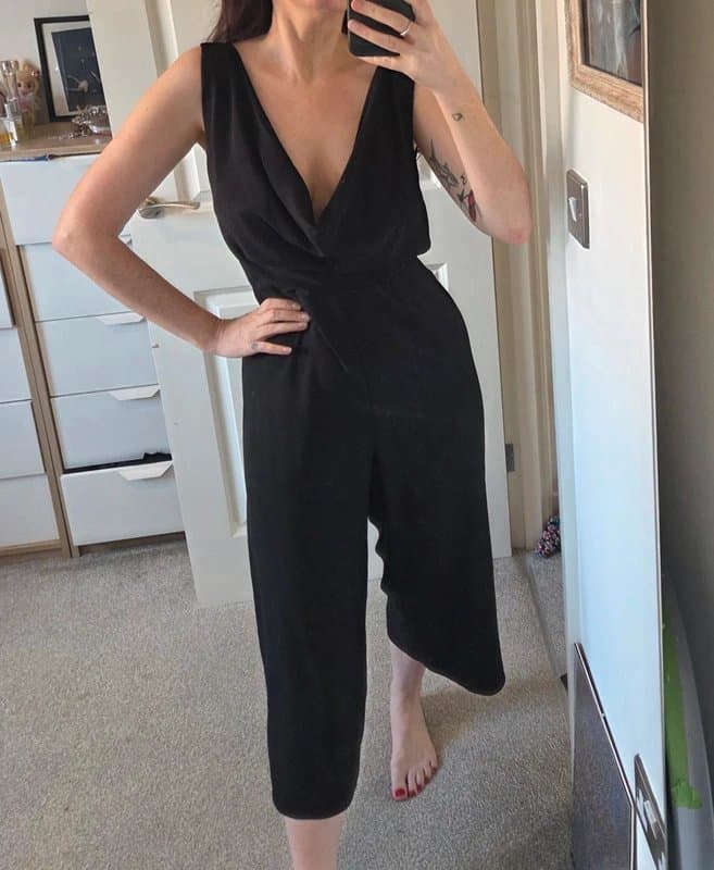 ASOS ASOS black formal jumpsuit