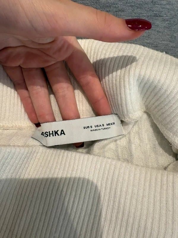 Bershka bershka knitted flare trousers