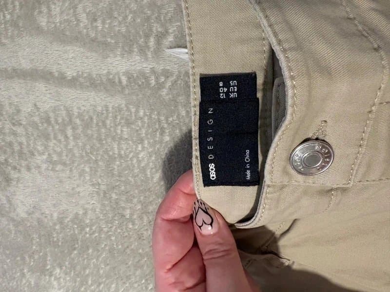 ASOS Women’s asos 12 cargo pants chino