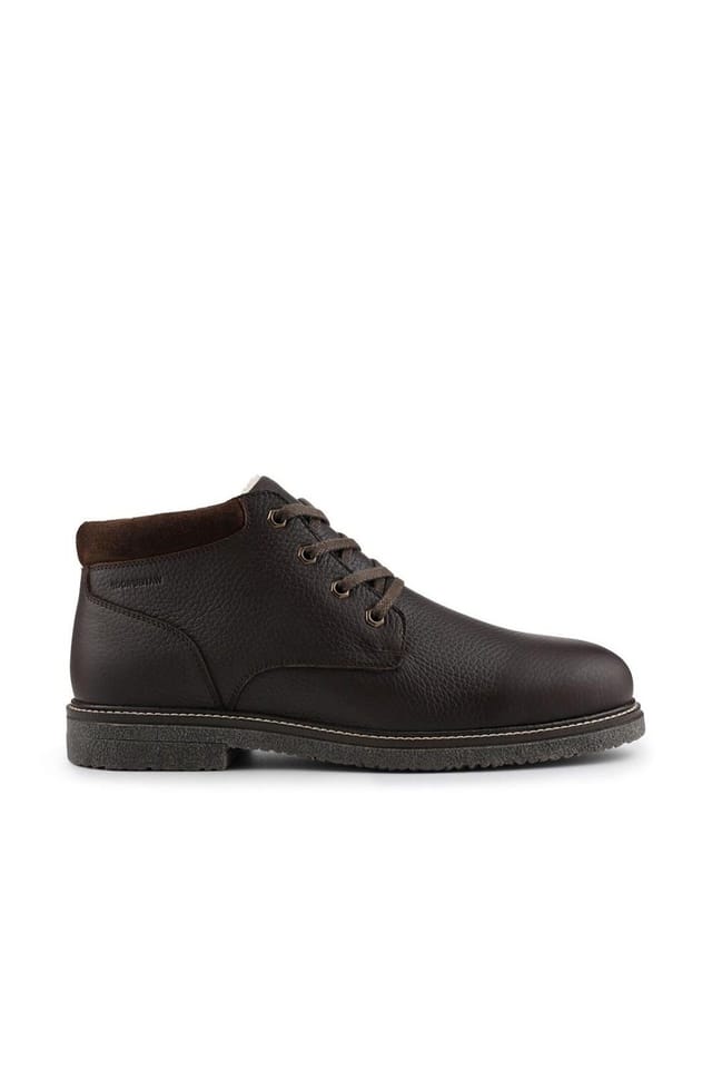 Jones Bootmaker Jones Bootmaker Men's Halifax Waterproof Leather Ankle Boots in Brown - 2