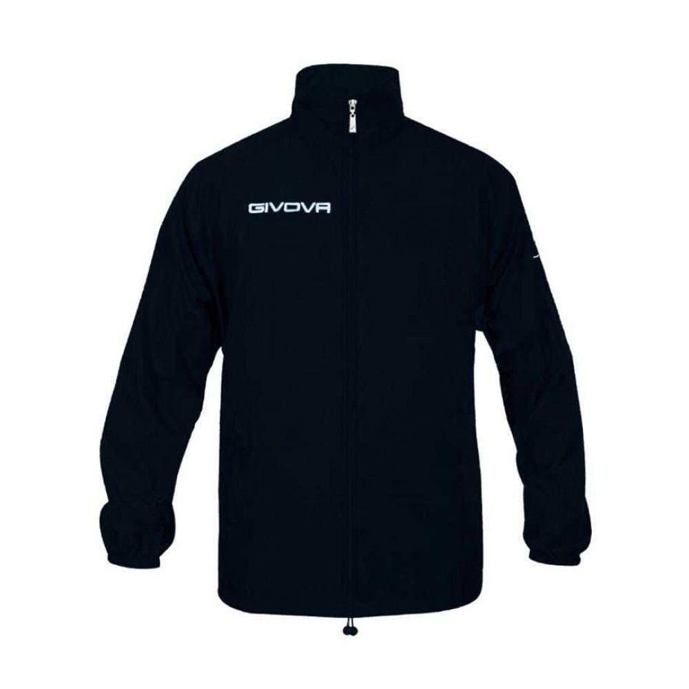 Givova Givova Men's Basico Full Zip Padded Jacket in Black