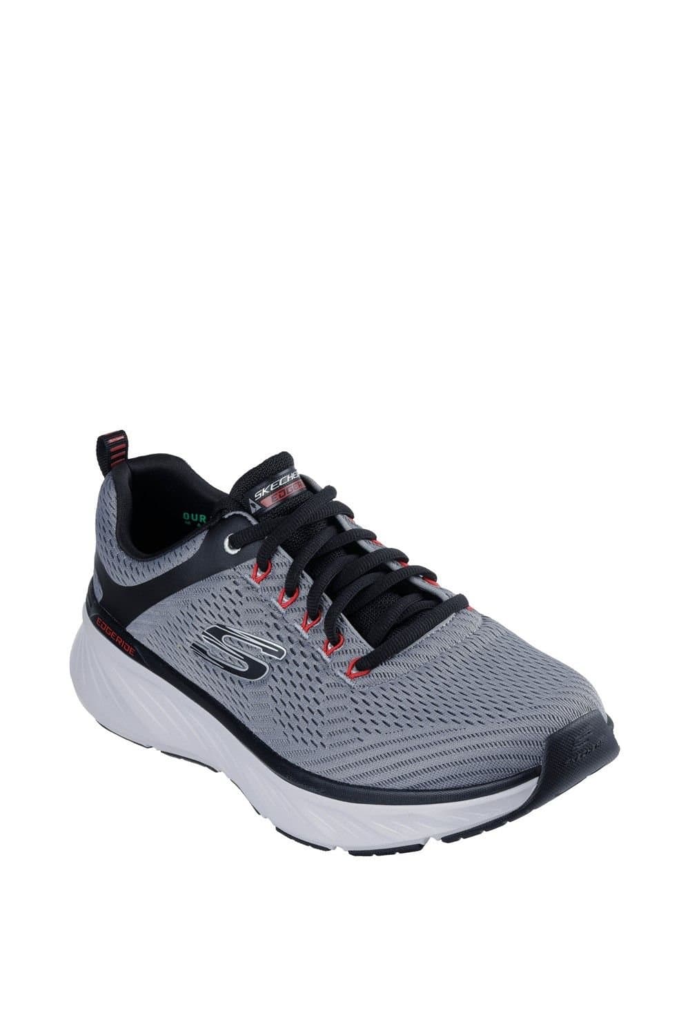 Skechers Skechers Men's Relaxed Fit Edgeride Contention Trainer in Charcoal