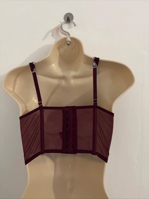 Victorias Secret Victoria secret purple floral lace corset